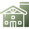 Simple home graphic